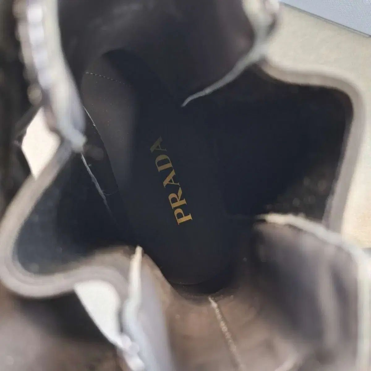  チェルシーブーツ 230 プラダ ブラック금장 その他 ブーツ