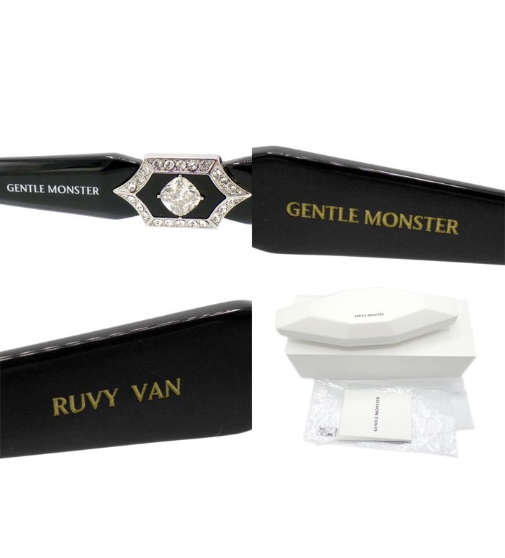 ジェントルモンスター GENTLE MONSTER 【 RUVY VAN 01 】 サイドロゴ