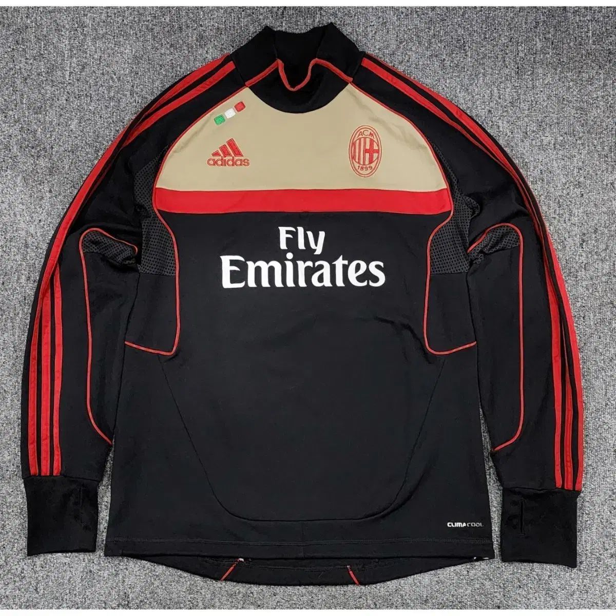 アディダス 11-12 ACミラン トレーニングウエア トップス ウォーム