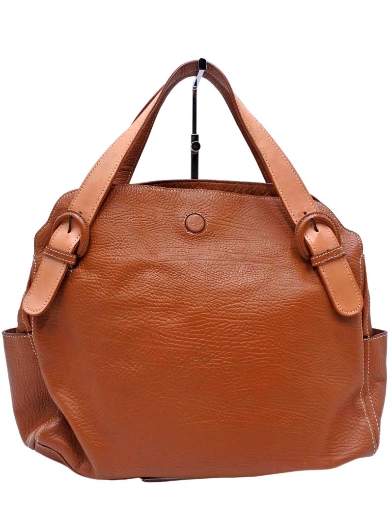 Kitamura キタムラ レザー トート バッグ 茶 レディース