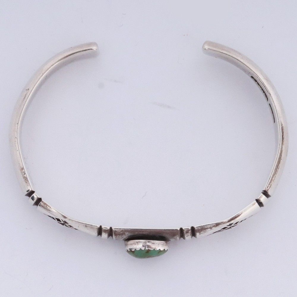 ARIZONA FREEDOM B-37 ターコイズ スタンプワーク 甲丸 バングル