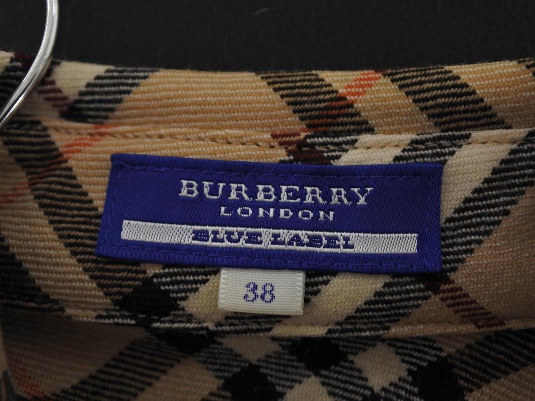 BURBERRY バーバリー BLUE LABEL ブルーレーベル ウール100% 購入 ノバ