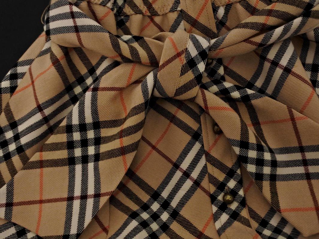 BURBERRY バーバリー BLUE LABEL ブルーレーベル ウール100% 購入 ノバ