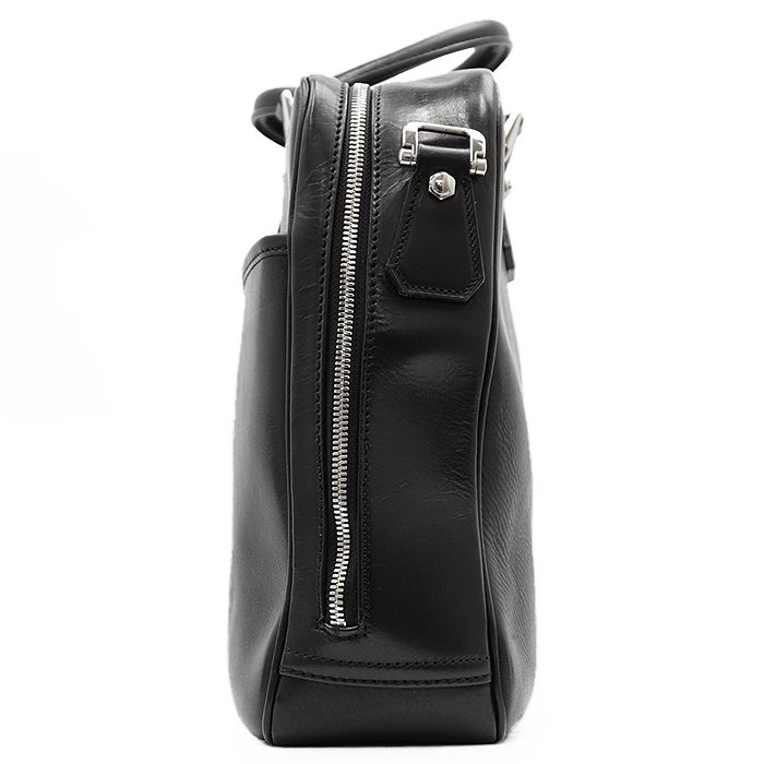 万双 マンソウ ダブルブリーフケース 双鞣和地 ファスナーポケット