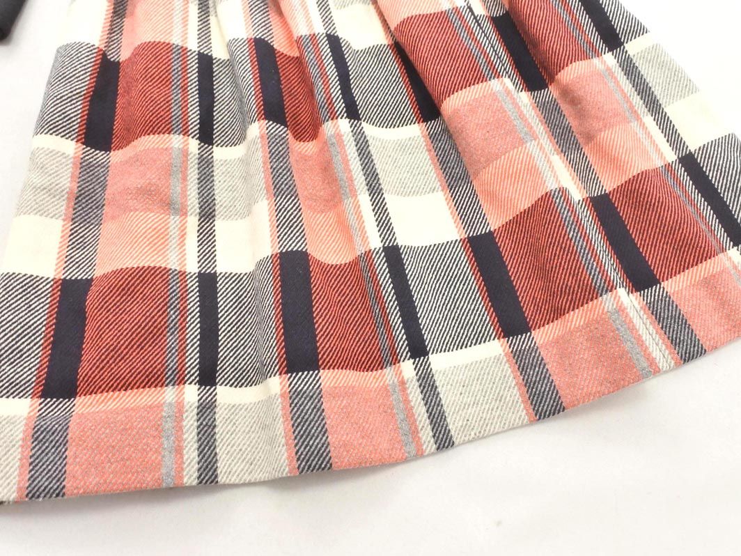 BURBERRY バーバリー ブルーレーベル ウール混 チェック 切替