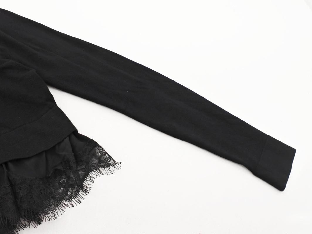 【着用1回】ヨーコチャン　レースペプラムショートカーディガン　ブラック　36 楽天市場】ヨーコチャン（カーディガン・ボレロ｜トップス