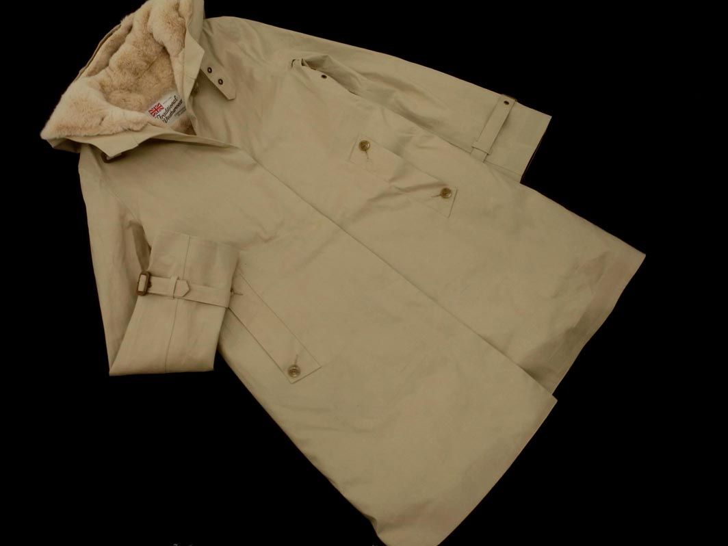トラディショナルウェザーウェア　トレンチコート ライナー付き　ベージュ　36 トラディショナルウェザーウェア トレンチコート ライナー付き