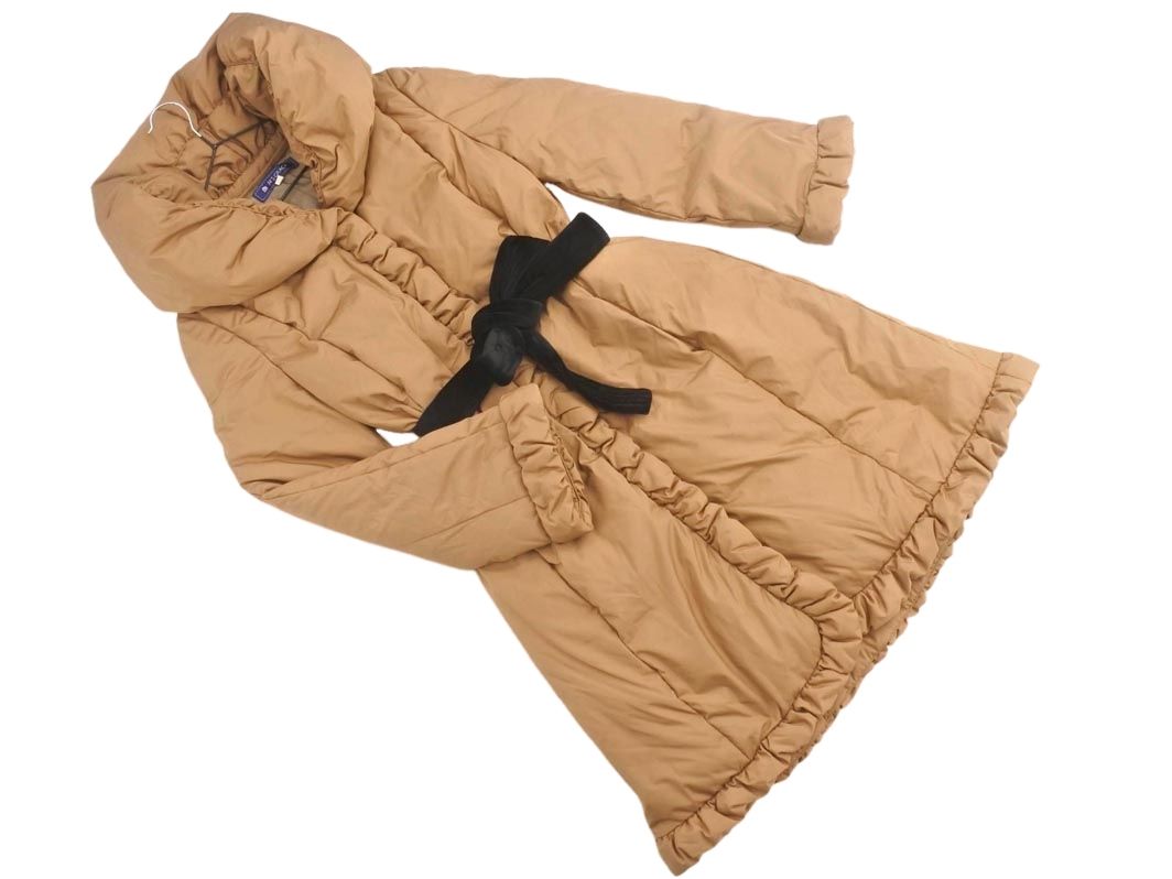 MS GRACY エムズグレイシー ボリュームカラー ロング ダウン コート