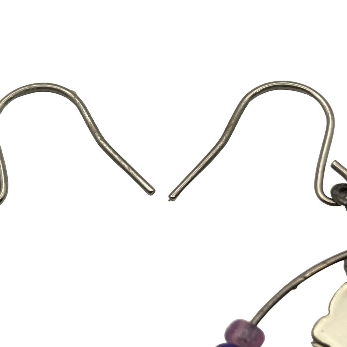  ANNA SUI アナスイ ピアス シルバー パープル マルチ チェーン ビーズ スター 星 ムーン 月 ピアス(両耳用) アクセサリー