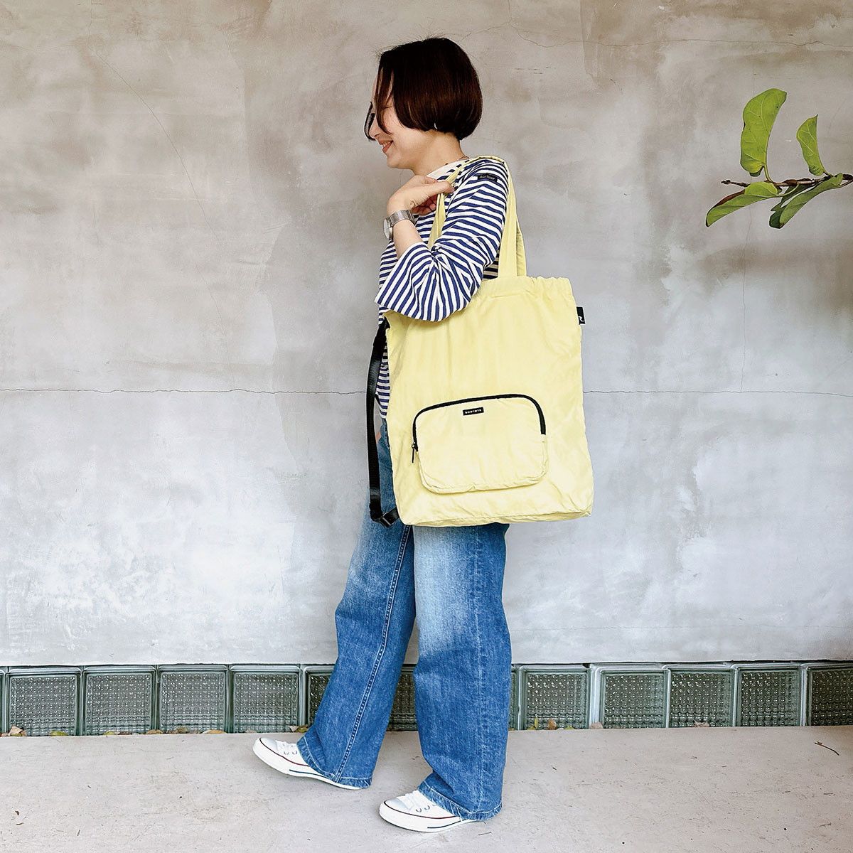 ルートート トートバッグ レディース A4 大きめ 大容量 軽量 軽い ブランド ROOTOTE 50代 ナイロン 3WAY 斜めがけ パッカブル 撥水 1315 CREAM