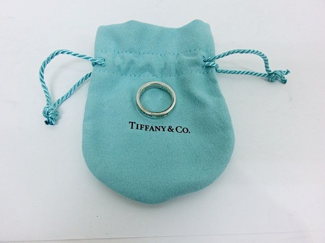ティファニー 1837 シルバー925 ナローリング 10号