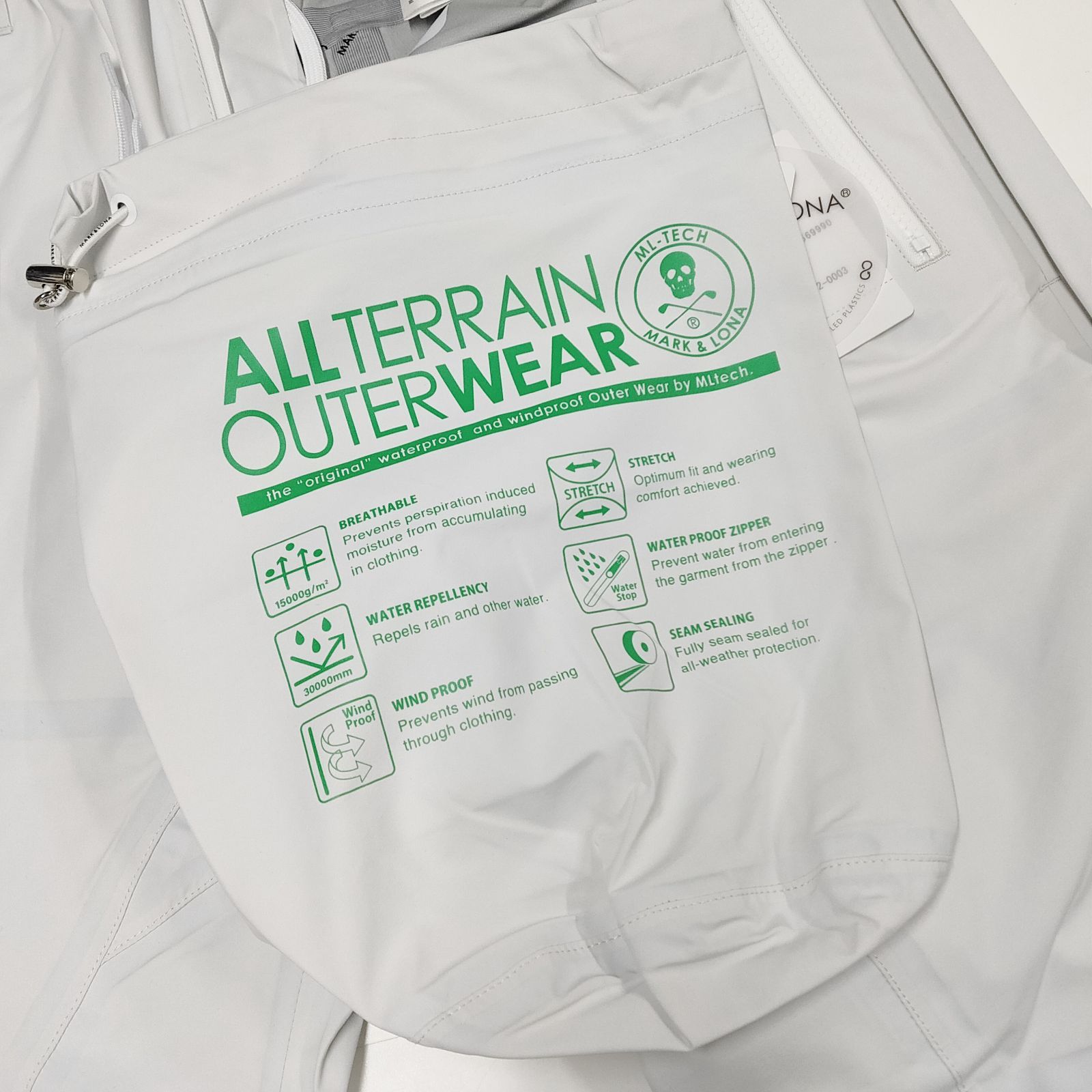 新品 未使用 マークアンドロナ アクシス スリーレイヤー システム