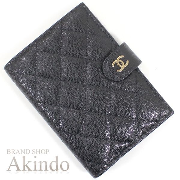 新品】CHANEL シャネル パスポートケース 二つ折り 財布 ウォレット