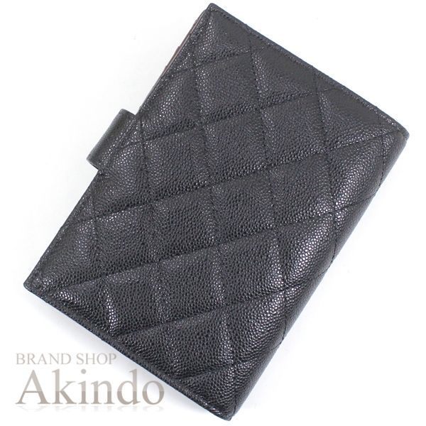 CHANEL シャネル パスポートケース 二つ折り 財布 ウォレット カードケース コインケース キャビアスキン 黒 ブラック ココマーク 小銭入れ レディース メンズ レザー 本革 コンパクト プレゼント