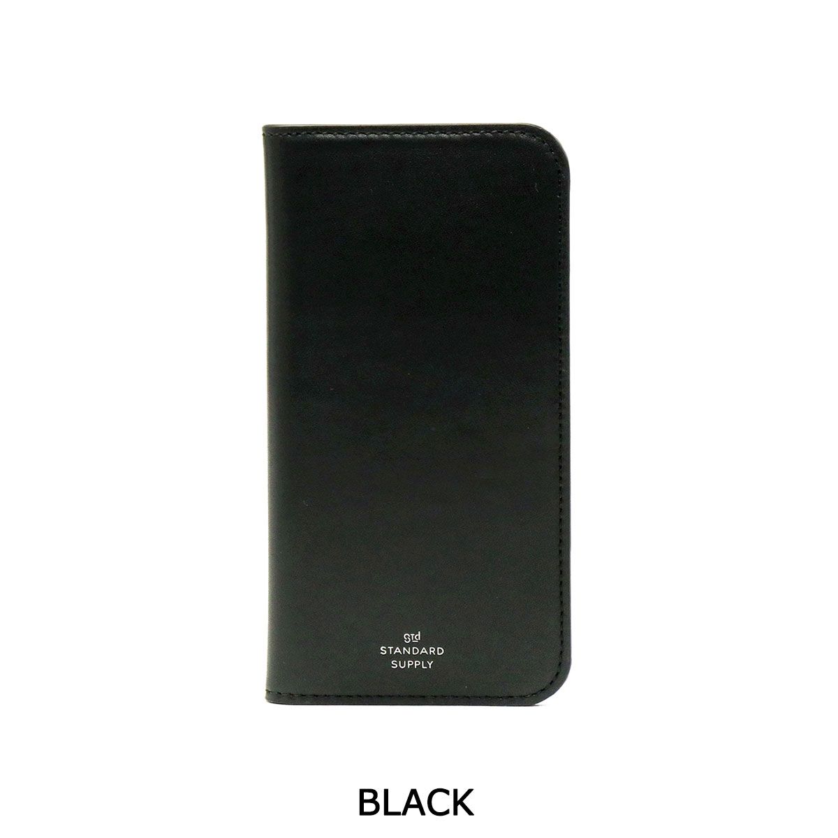 STANDARD SUPPLY サプライ スマホケース iPhoneケース PAL iPhone LEATHER FOLIO S メンズ レディース BLACK