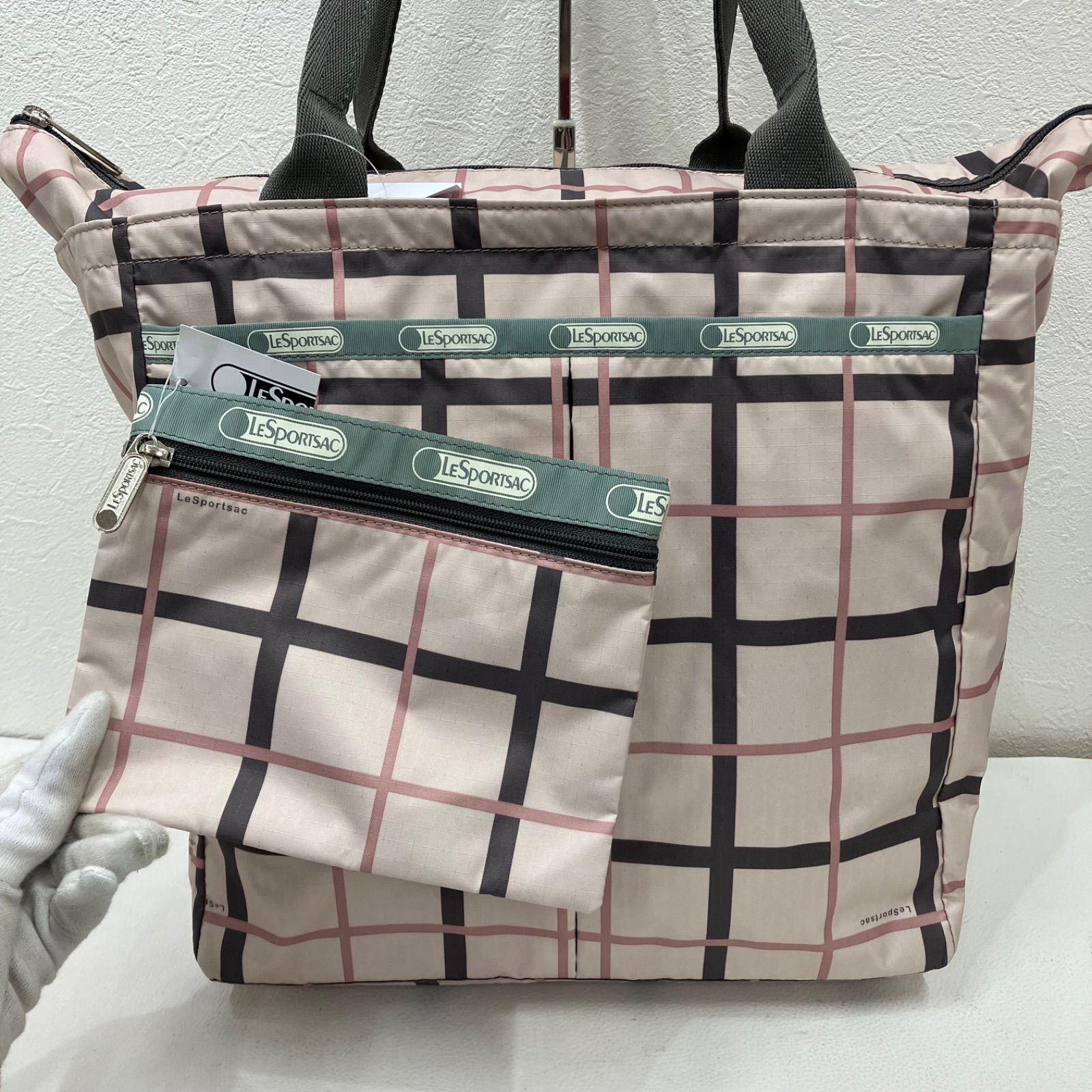 7583 美品 LeSportsac レスポートサック トートバッグ エブリガール 