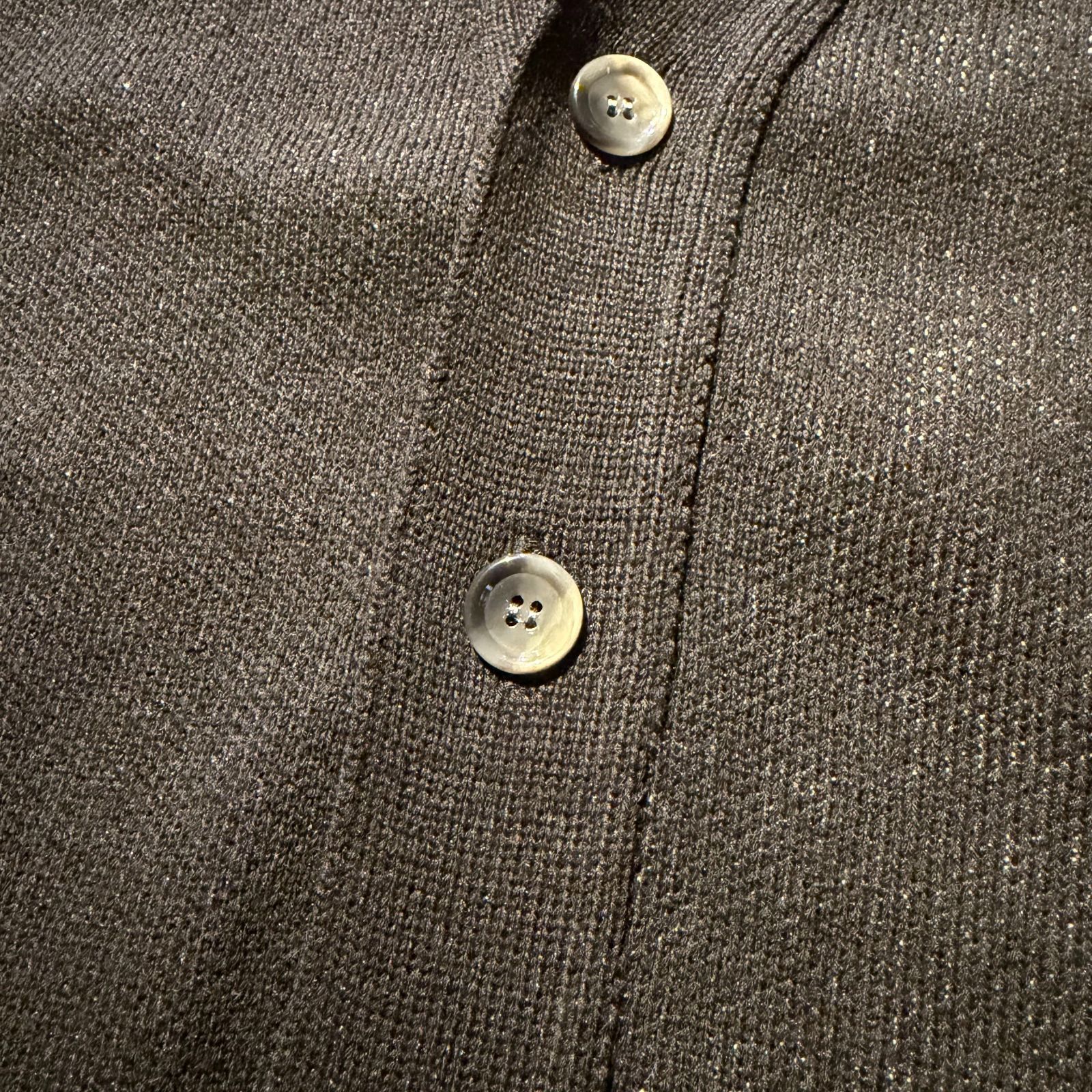 MYne Heart Pattern Cardigan ブラック L マイン MIHARAYASUHIRO