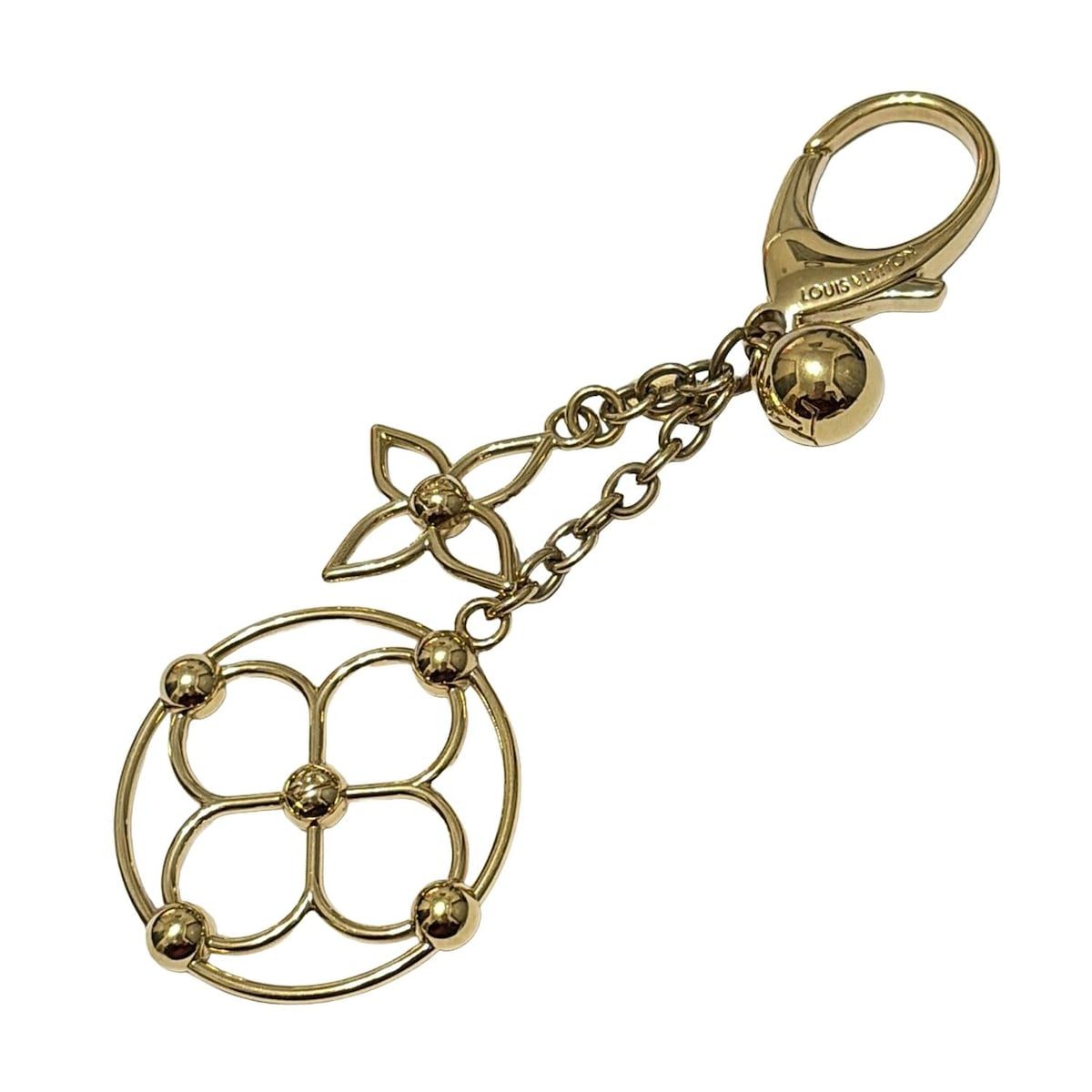 LOUIS VUITTON ルイヴィトン キーホルダー チャーム バッグチャームブルーミー M 67931 ゴールド