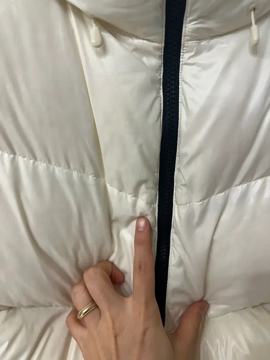 THE NORTH FACE ザノースフェイス 白 ダウン 90