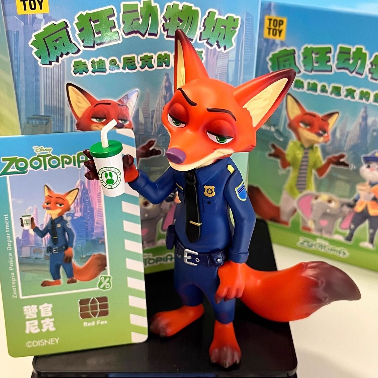 海外限定】TOPTOY✖️ディズニー ズートピア ランダムボックス
