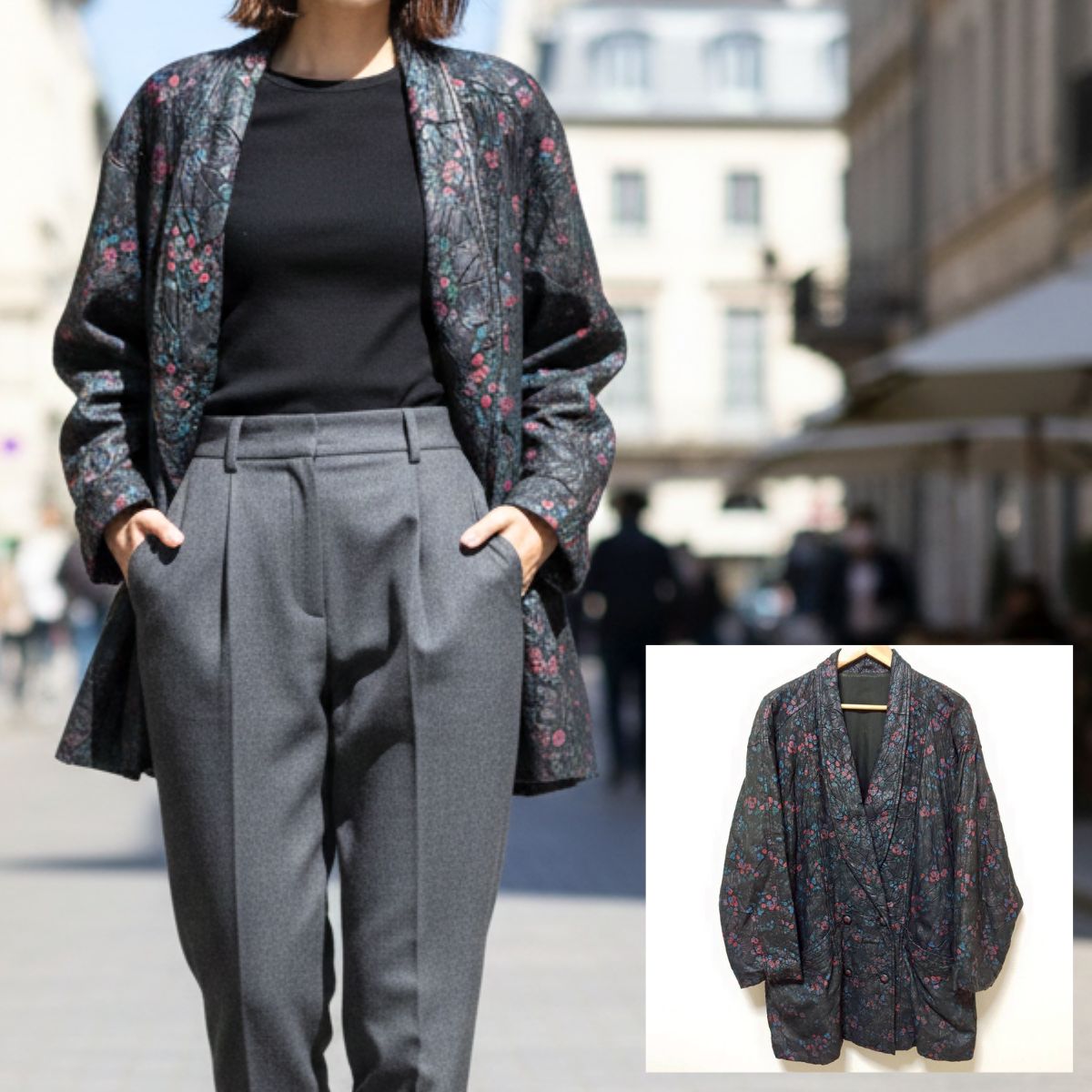 ビッグサイズ◎派手好きさんに◎【leather jacket】レザー ジャケット