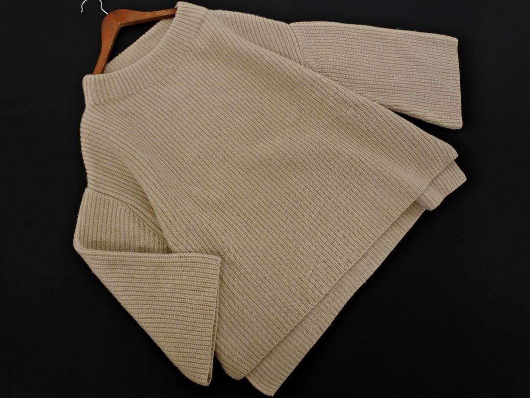 EVERYDAY I LIKE エブリデイアイライク ドゥーズィエムクラス ウール ワイドスリーブ ニット セーター アイボリー レディース