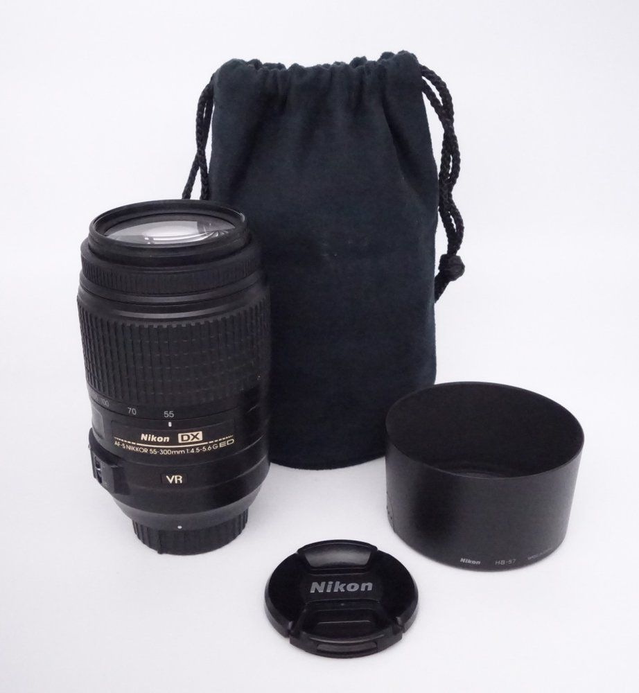 上品 ニコン Nikon ズームレンズ AF-S DX NIKKOR 55-300 mm f 4.5-5.6 G ED VR S 12030 A
