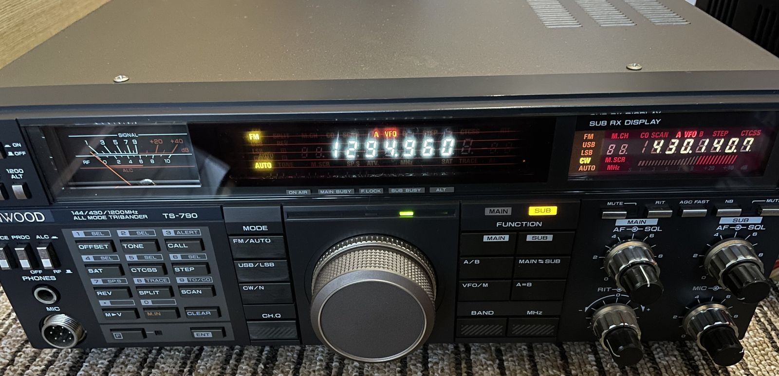 現状品 ケンウッド 無線機 TS-790G KENWOOD トランシーバー アマチュア