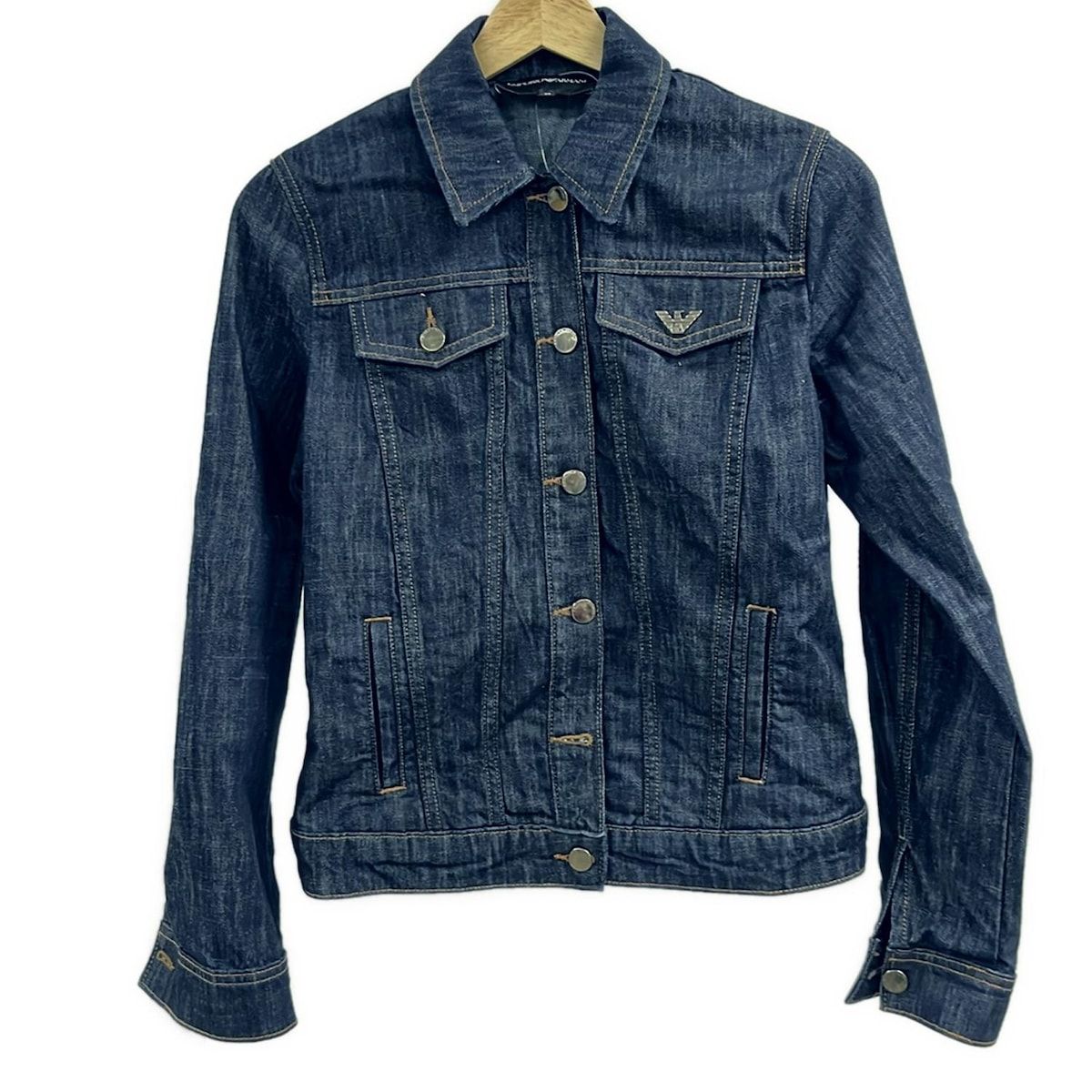 エンポリオアルマーニ Gジャン サイズ40 M レディース ダークネイビー 長袖 春 秋