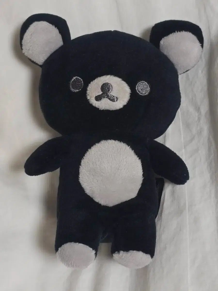 リラックマ 20周年 ぬいぐるみ ブラック 冬 閑静な真夜中 2024