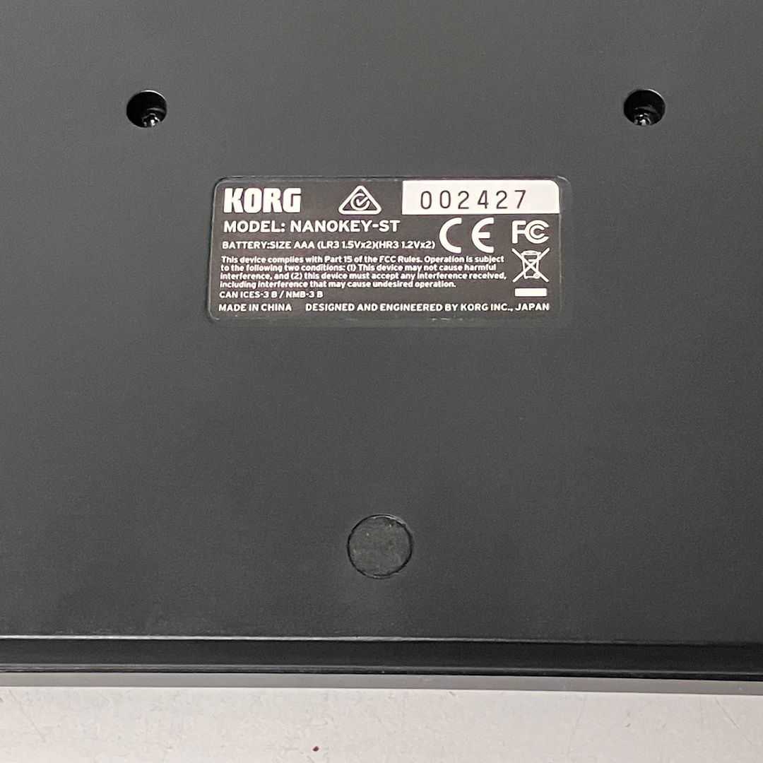KORG NANOKEY-ST nanoKEY Studio MIDI キーボード 音響機材 中古