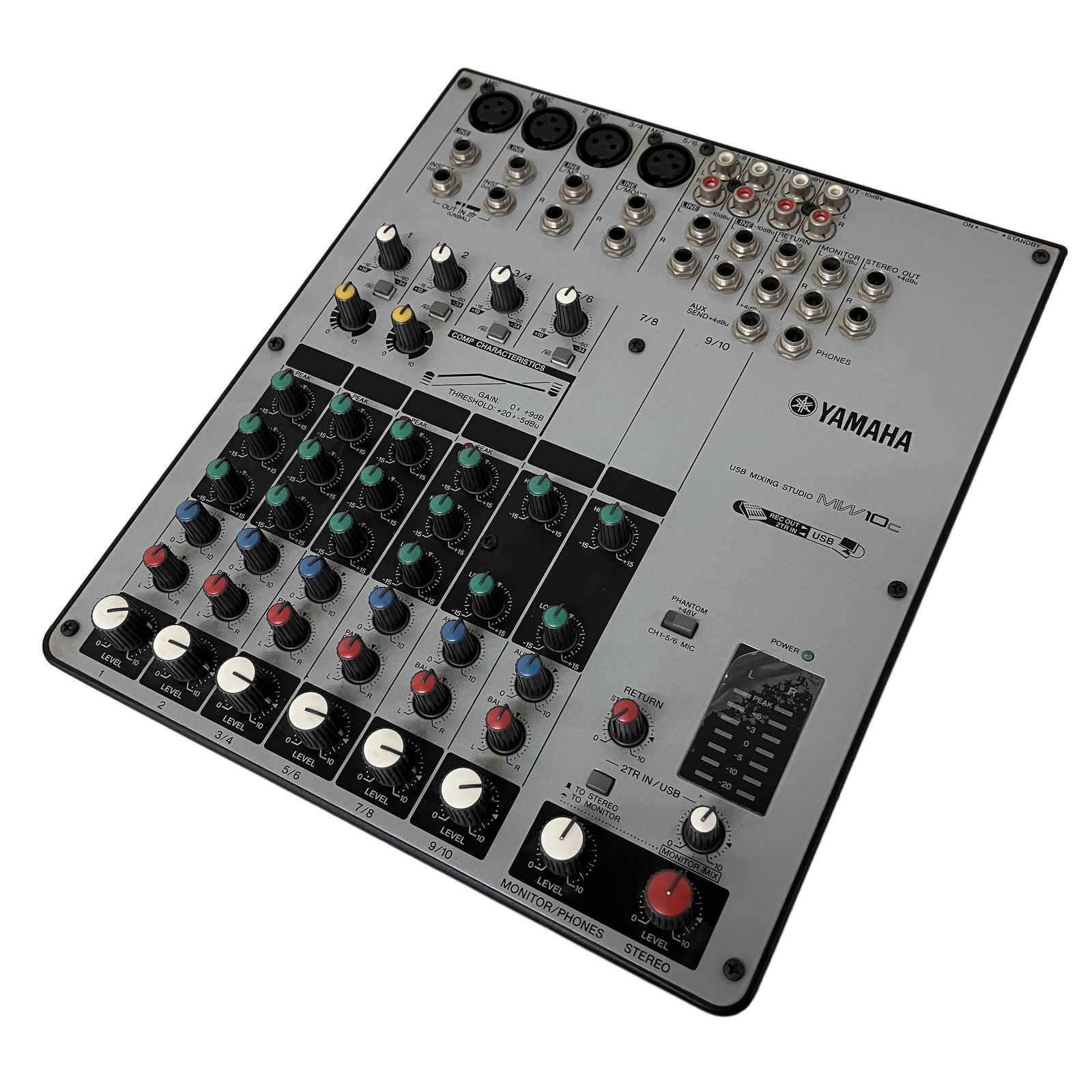 配信機器・PA機器・レコーディング機器 YAMAHA MIXING STUDIO MW10C YAMAHA MW10C USB オーディオ インターフェース 10チャンネル ミキサー