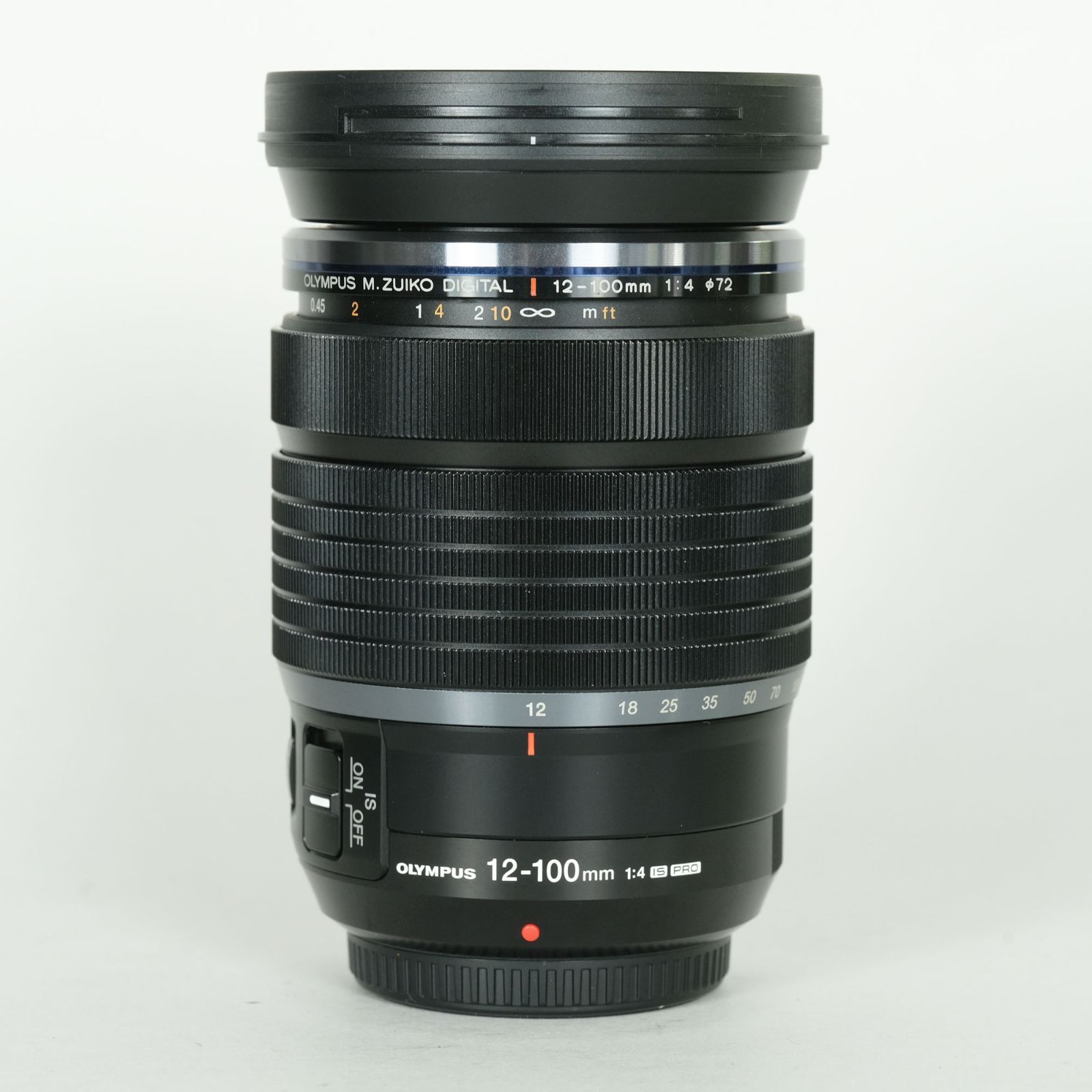 フィルター付 OLYMPUS M ZUIKO DIGITAL ED 12 100 mm F 4 0 IS PRO マイクロフォーサーズマウント