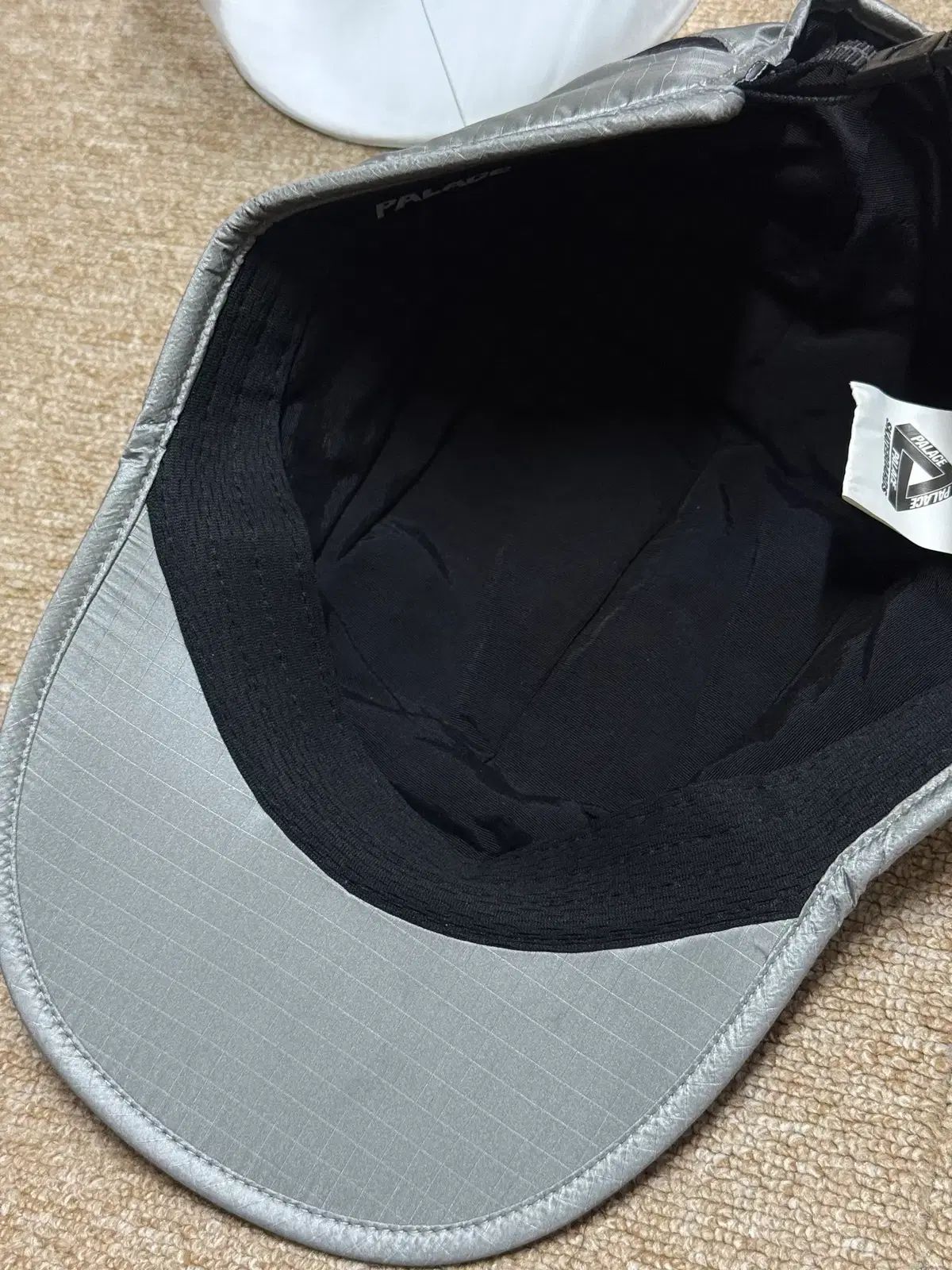  PALACE パレス パーテックス キャンプキャップ シルバー ONEサイズ その他 帽子