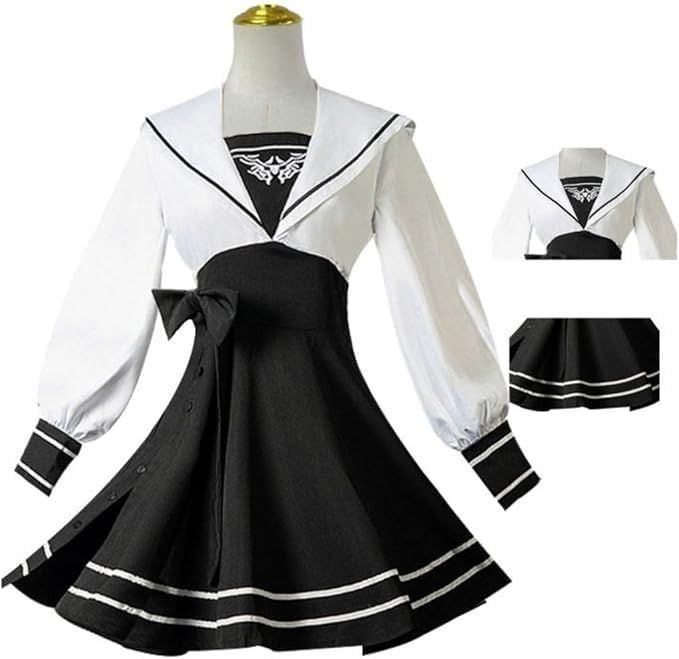 ニーアオートマタ コスプレ衣装 2 B ヨルハ二号B型 コスチューム 同人 JK制服 学院風 水手服 cosplay 変身 仮装 変装 アニメ 祭り