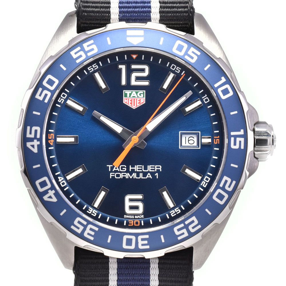 タグホイヤー TAG HEUER WAZ 1010 FC 8197 フォーミュラ1 デイト クォーツ メンズ 箱 保証書付き D 144070