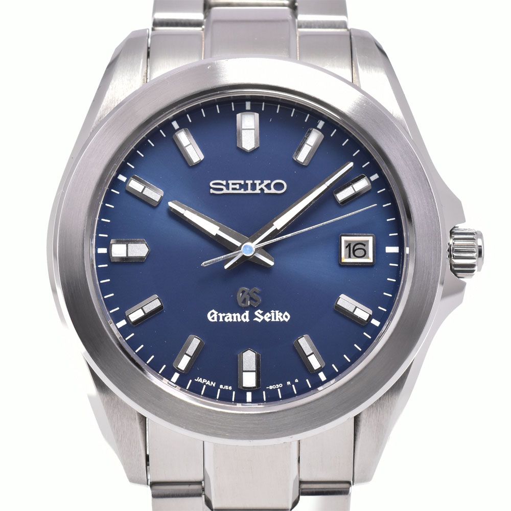 セイコー SEIKO 8 J 56 8020 SBGF 019 グランドセイコー デイト クォーツ メンズ 箱 保証書付き D 144519