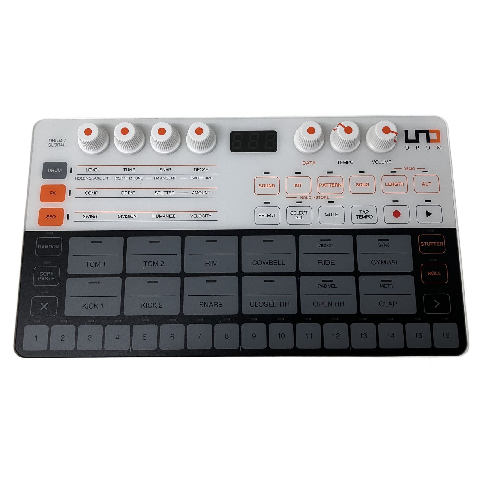 IK Multimedia UNO Drum ドラムマシン リズムマシン アナログ/PCM