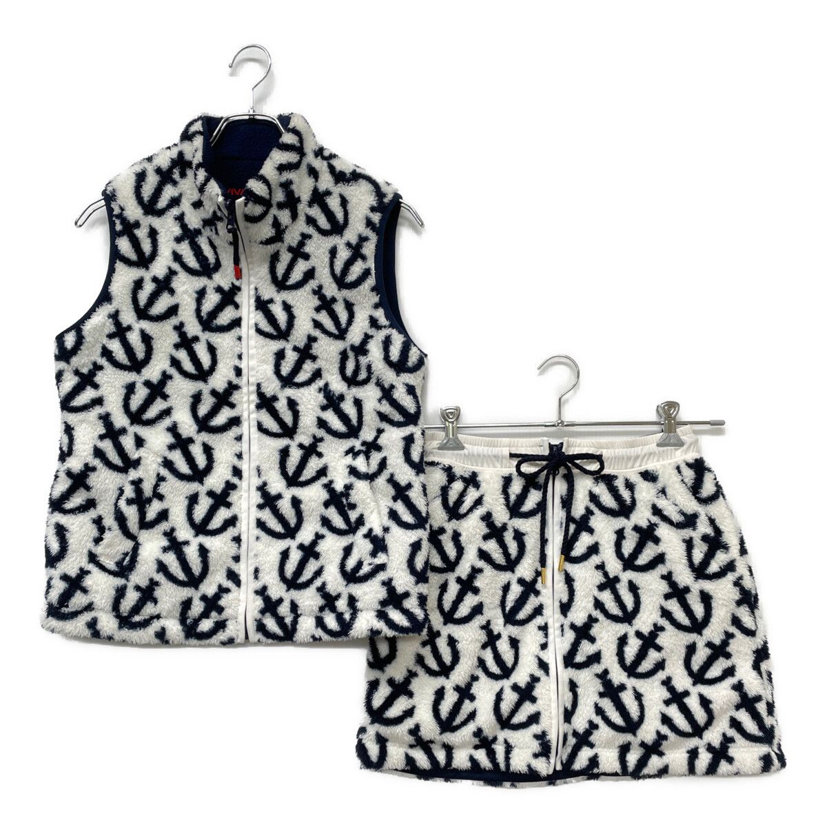 中古 レディース ビバハート VIVA HEART セットアップ 38(S) 40(M) 白