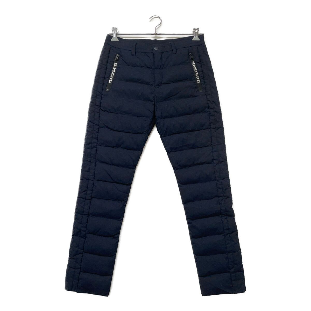 メンズ パーリーゲイツ PEARLY GATES パンツ 5 L ネイビー 紺 中綿 防寒 軽量 Dカン付き シンプル