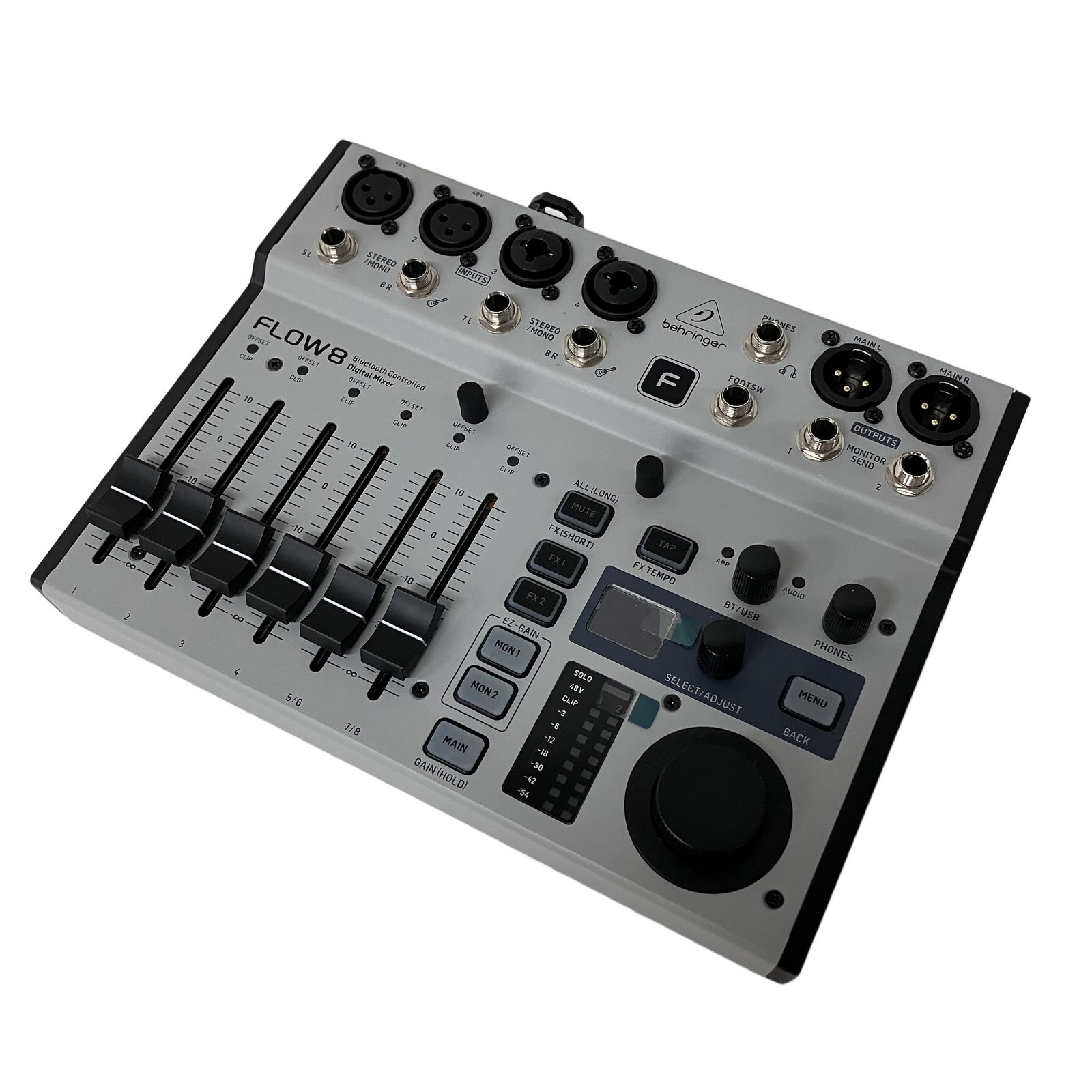 Behringer FLOW8 デジタルミキサー 8チャンネル リモートコントロール