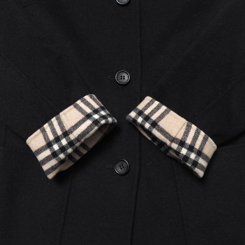 BURBERRY バーバリー コート サイズ38 ダブルフェイス 裏ノバチェック