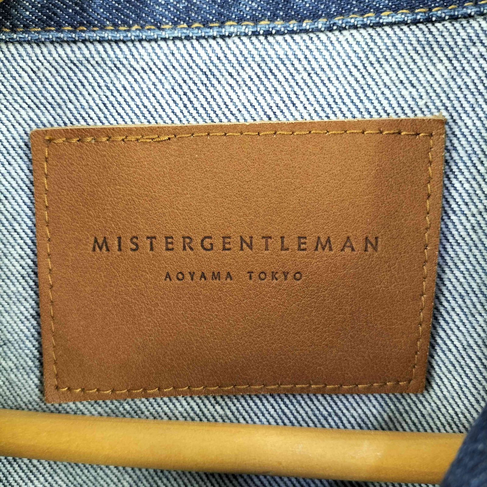 ミスタージェントルマン MR.GENTLEMAN 3rd Type Denim Jacket メンズ