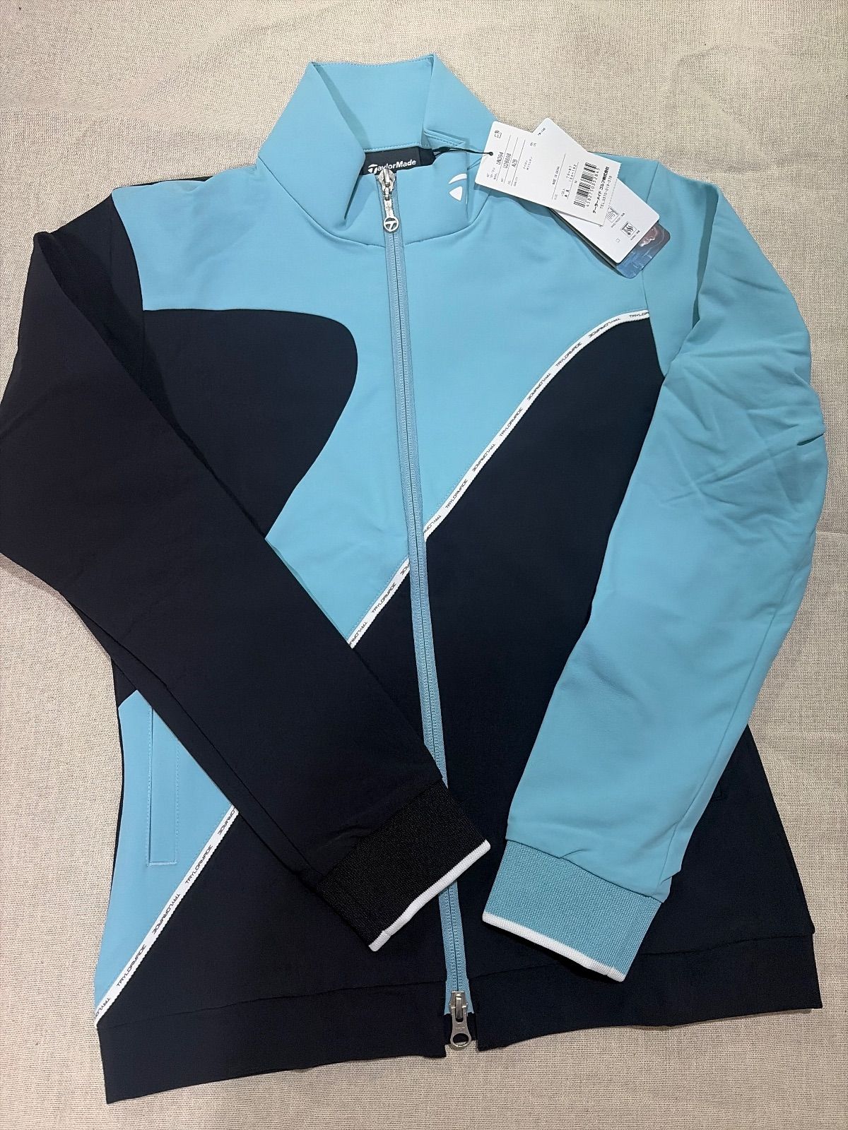 新品未使用タグ付 テーラーメイド セットアップ ブルー ホワイト M