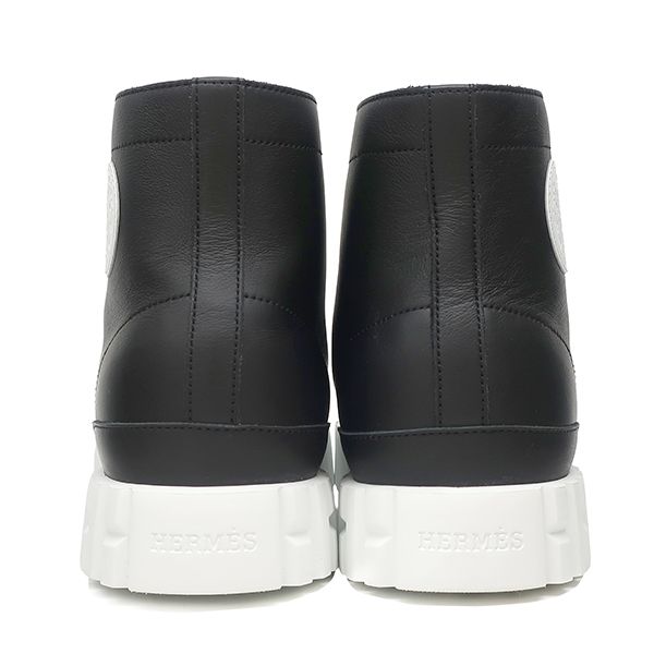 【美品】HERMES エルメス スニーカー ハイカット クライム レザー 黒 楽天市場】hermes エルメス ハイカット スニーカーの通販