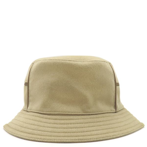 専用【新品未使用】HERMES カシミア ハット バケハ エルメス HERMES ハット ラウル ライン バケットハット カシミヤ