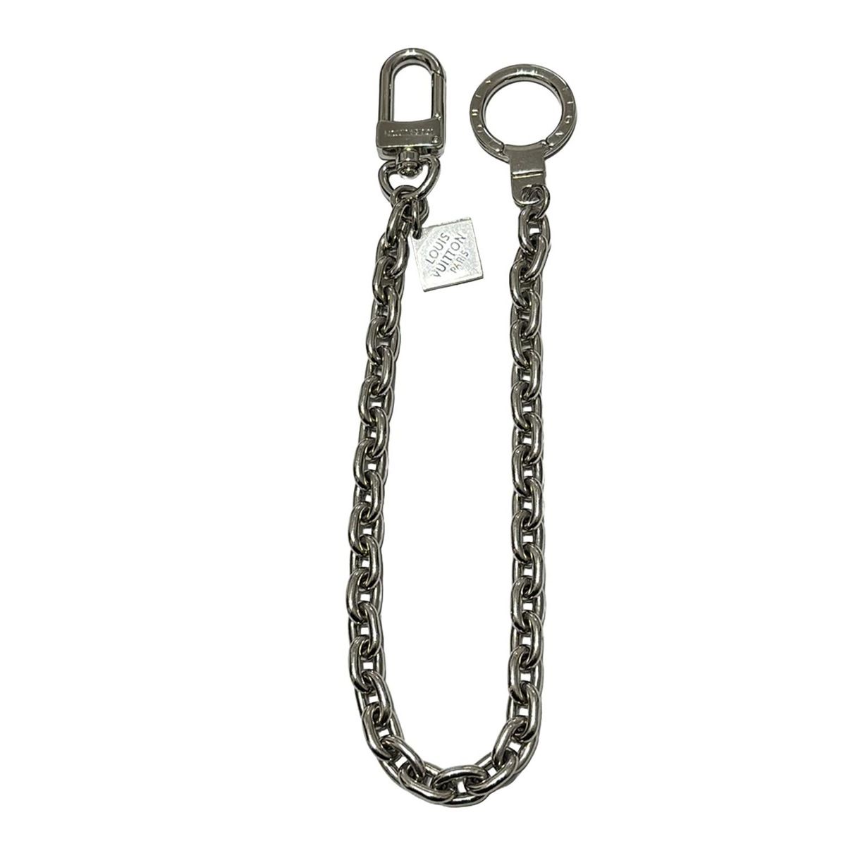  LOUIS VUITTON ルイヴィトン キーホルダー チャーム シェンヌアノクレXL M 65076 シルバー キーホルダー キーリング 小物