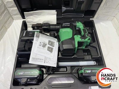 ハイコーキ コードレスハンマ H 3641 DB 2 WPZ バッテリ 充電器付き