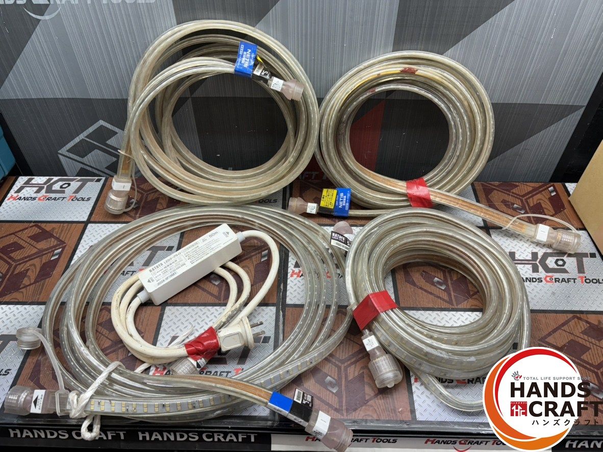 〇 HATAYA ハタヤ D 0325 GF 10 G 09 V 2 LEDテープライト 5 m 4本セット ハンズクラフト佐賀