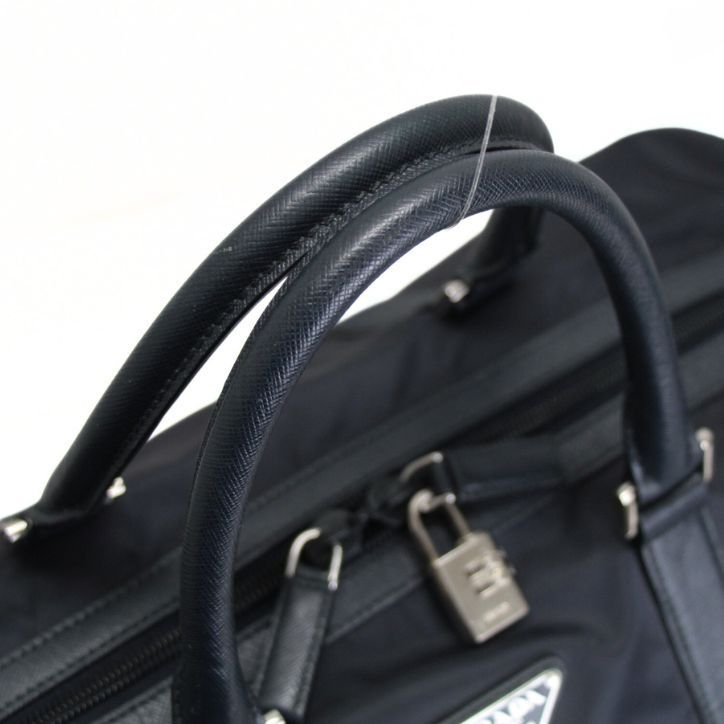 プラダ PRADA 三角ロゴ 2WAY トラベルバッグ ボストンバッグ ナイロン